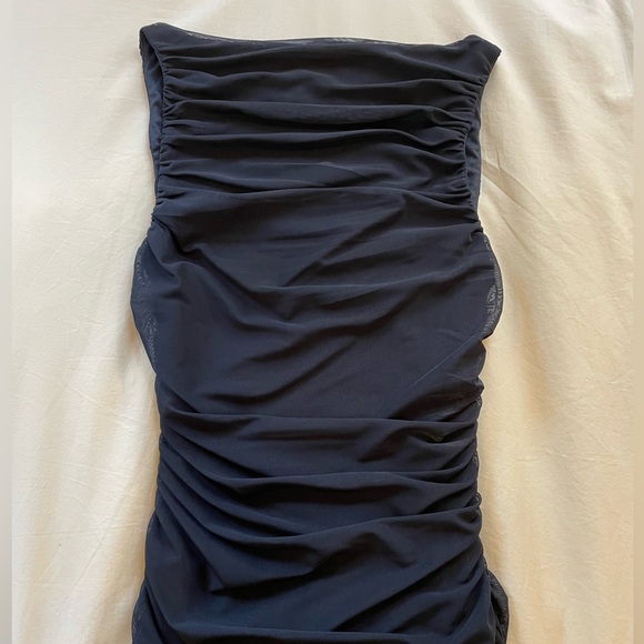 SIGNIFICANT OTHER, Saria ruched knit-jersey midi dress, US 2 - Picture 3 of 8